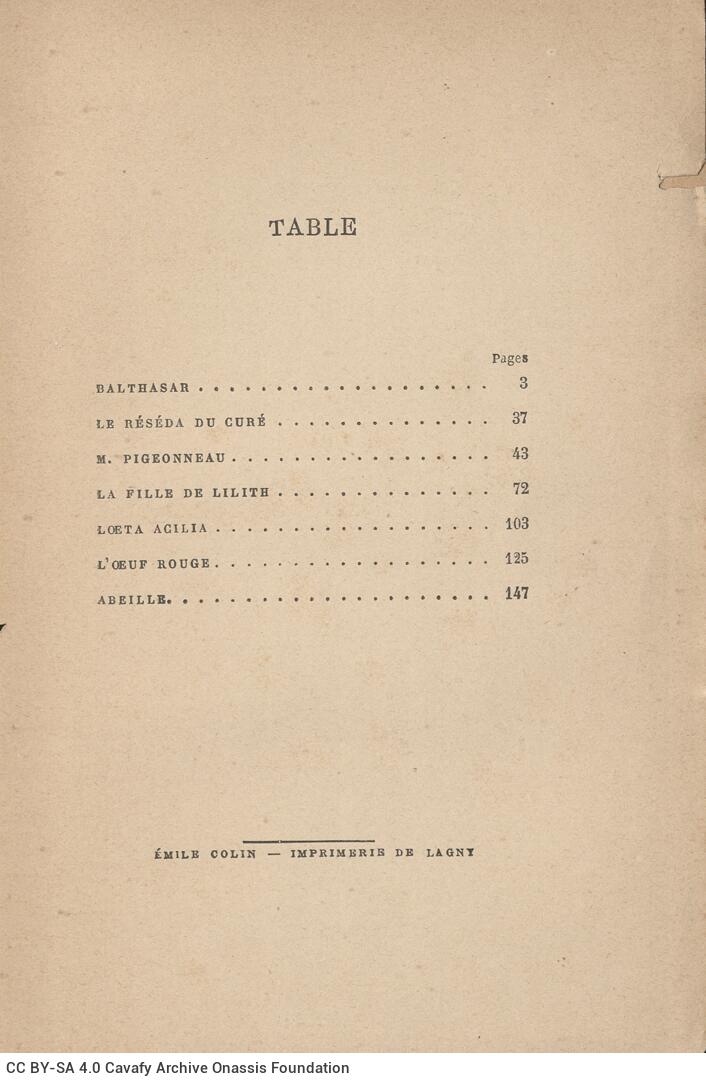 18,5 x 12 εκ. 6 σ. χ.α. + 293 σ. + 5 σ. χ.α., όπου στο φ. 1 κτητορική σφραγίδα CPC στο r